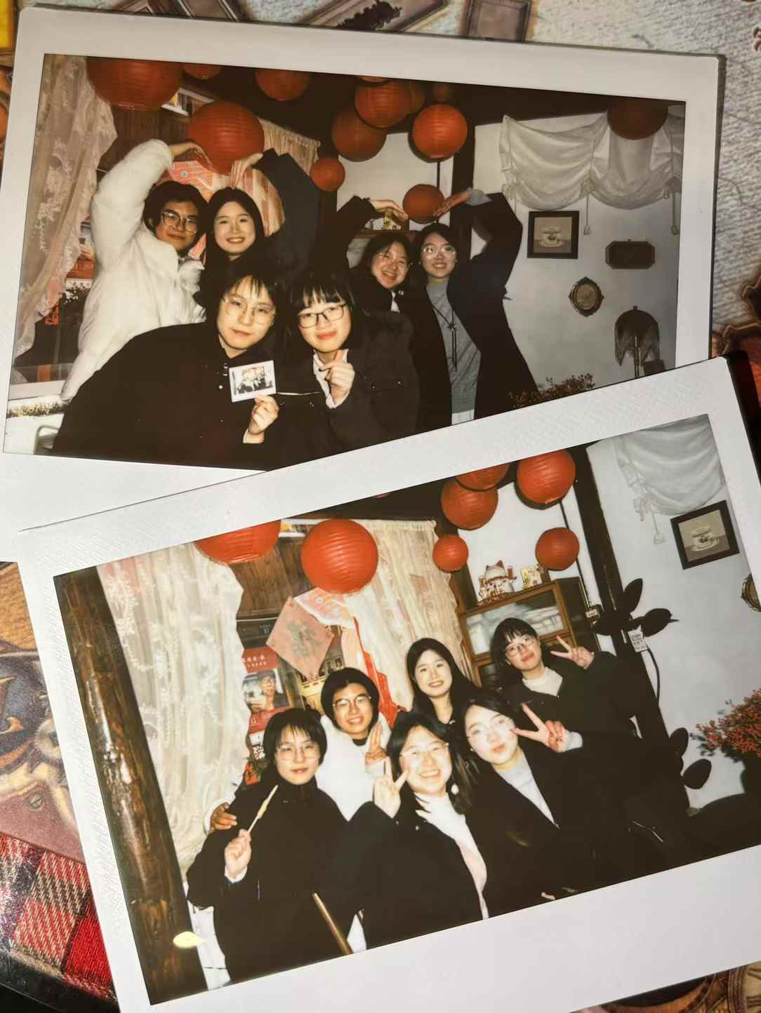 Personal photograph with friends