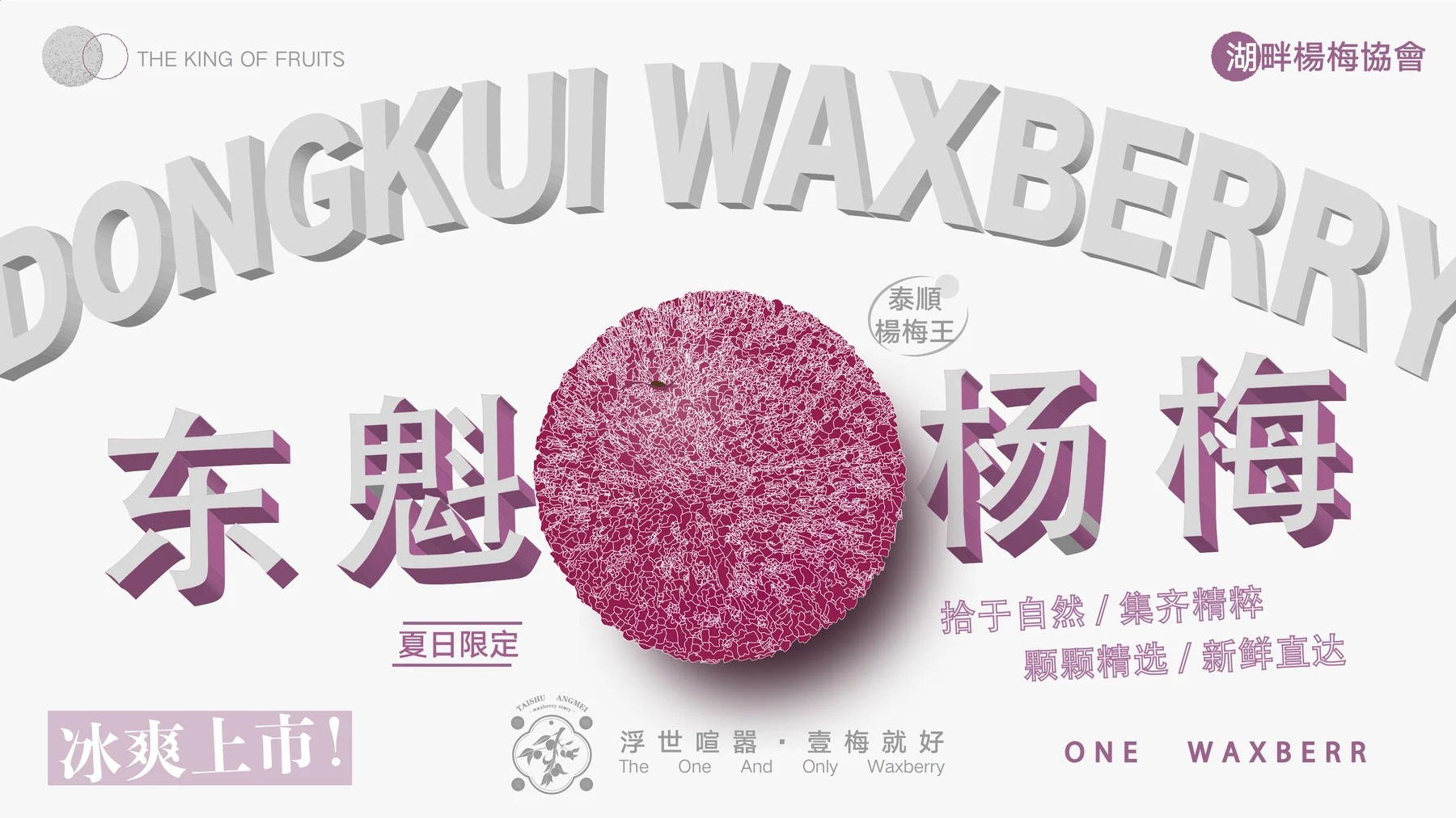 壹梅·杨梅产品设计详解第1部分 / Yimei Bayberry product design details, part 1